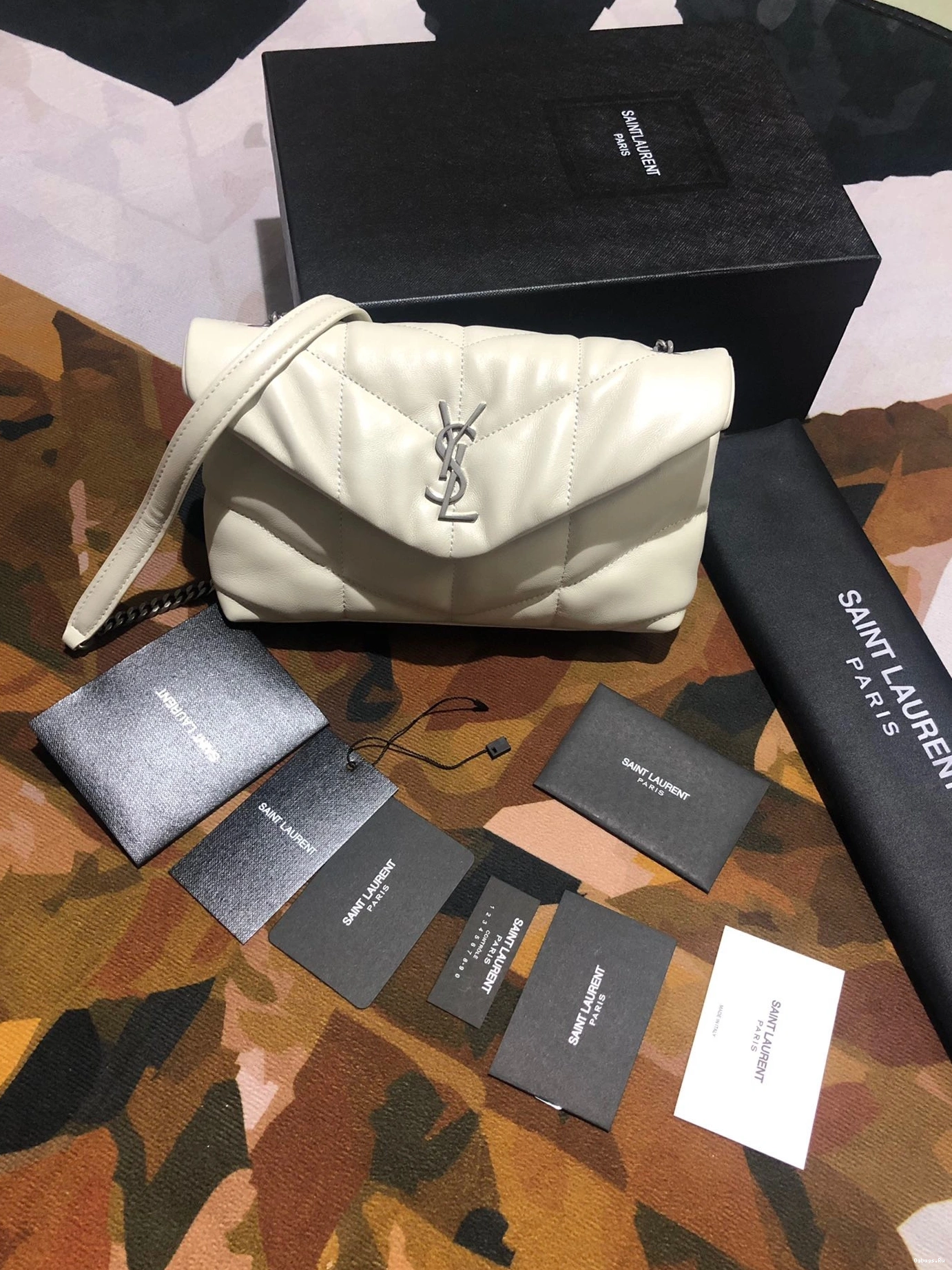 BAG YSL CHAIN SMALL PUFFER MINI 0813